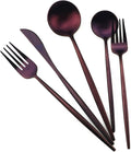 20-Piece 18/10 Stainless Steel Flatware Silverware, Luxury Dinnerware Set by Gugrida
