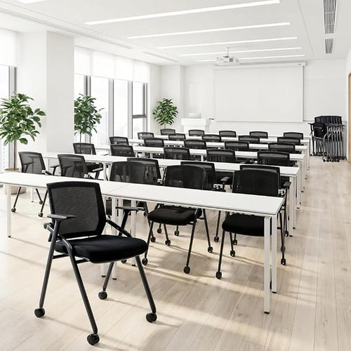 10 Pack Folding Office Chair - Image 2