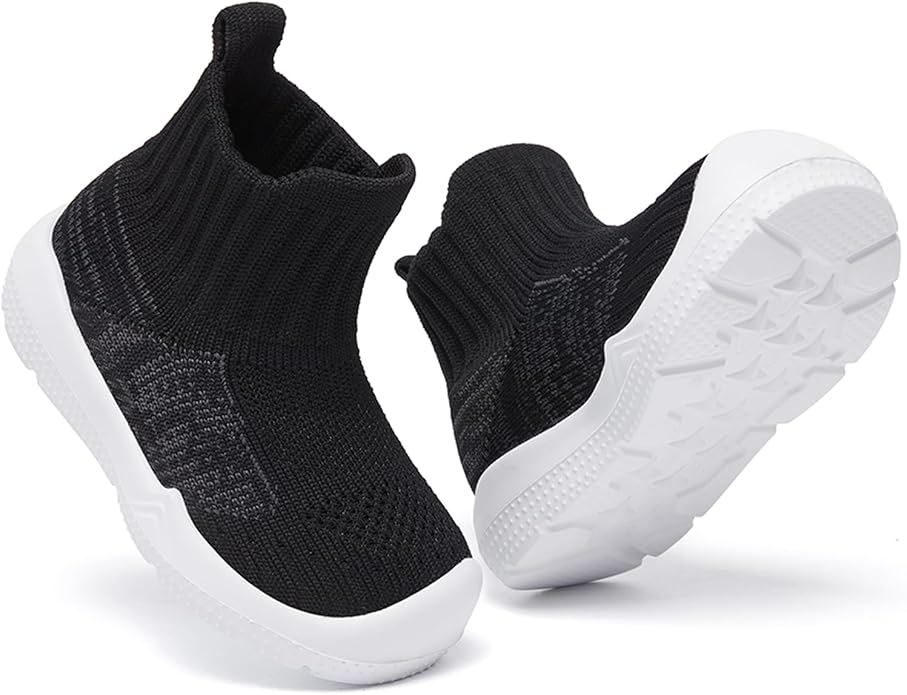 MORENDL Toddler Sock Shoes Baby Walking Shoes Infant Slippers Boys & Girls Non-Slip Sneakers