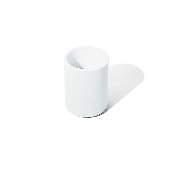 Avanchy Silicone Training Cup – 12 oz Open Cup for Toddlers and Infants – Ideal for Baby Led Weaning and Transitioning from Bottles, Green