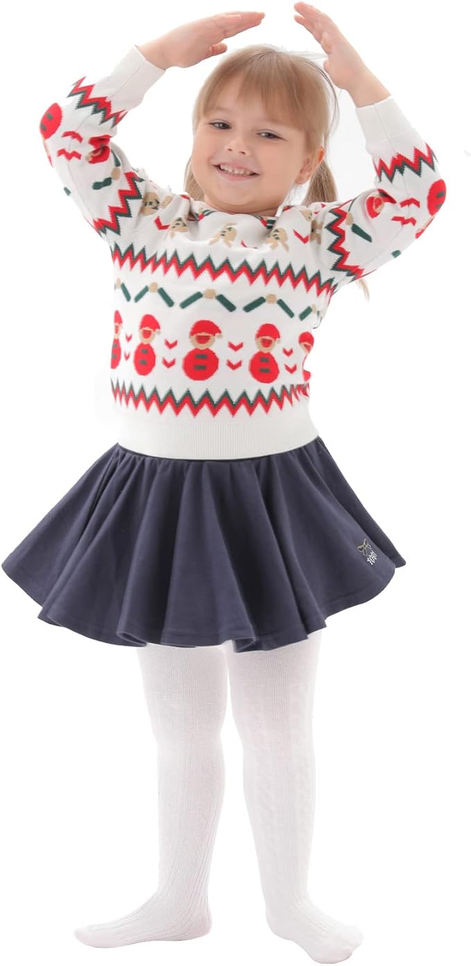 Mini angel Baby Tights Toddler Girl Tights Seamless Cable Knit Leggings Soft Cotton Stockings Pantyhose 3/4/5 Pack