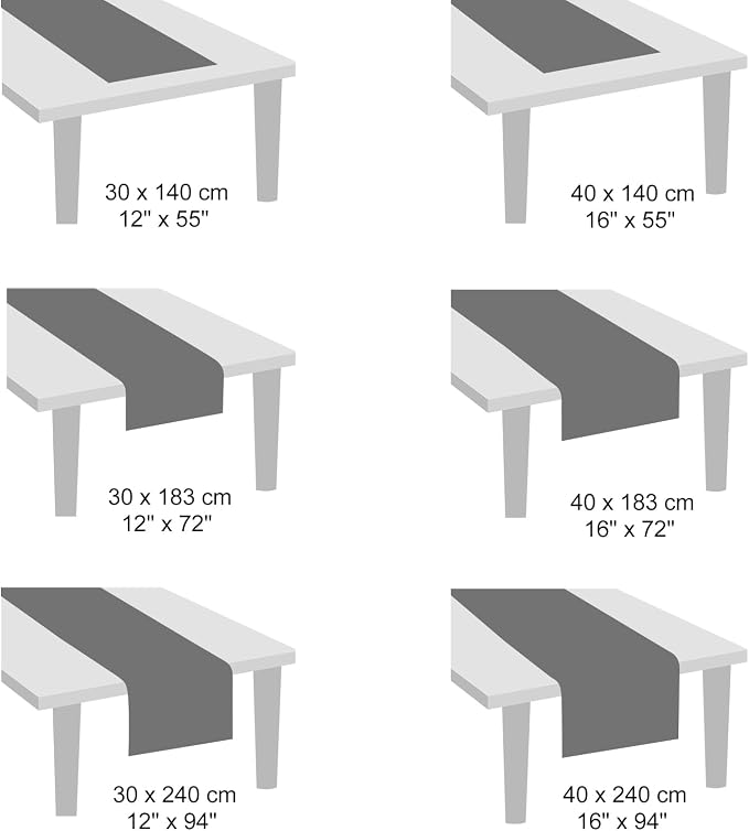 Myir JUN Table Runner Home Decor Dining Table Runners | Vinyl Table Runner 72 - Image 8