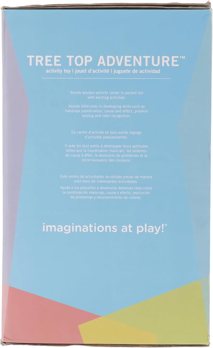 Manhattan Toy Tree Top Adventure Activity Center 22.50 x 18.00 x 18.00 Inches