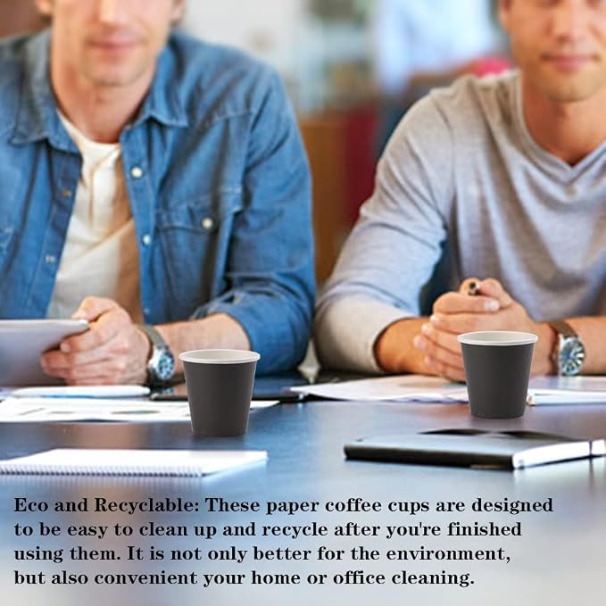 3 oz 200 Count Small Paper Cups, Small Paper Cup, Espresso Cups - Image 7