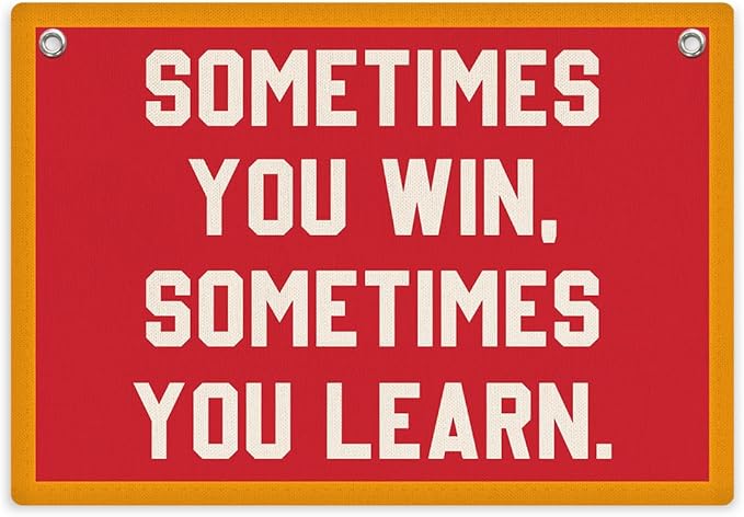 Inspirational Banner, Motivational Wall Decor, Positive Affirmations Wall Hanging, Vintage Banner Flag, Wall Flag Home Living Room Classroom Office Decor, Banner for Room