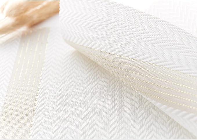 PIGCHCY Luxurious Placemats Set of 6, 18 x 12 inches Elegant Placemats Non-Slip - Image 4