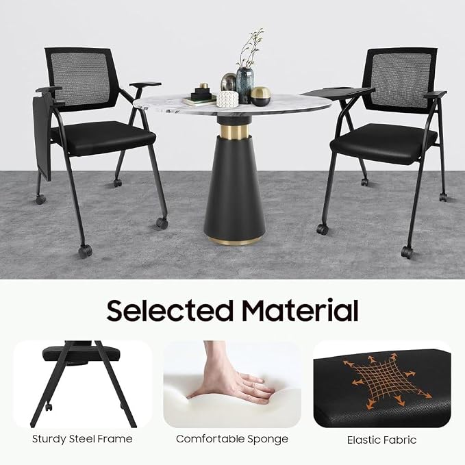 10 Pack Folding Office Chair - Image 7