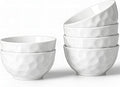 HOMBENE Porcelain Soup Bowls, 4.5 Inch Ice Cream Bowl, Kitchen Bowl Set by HOMBENE