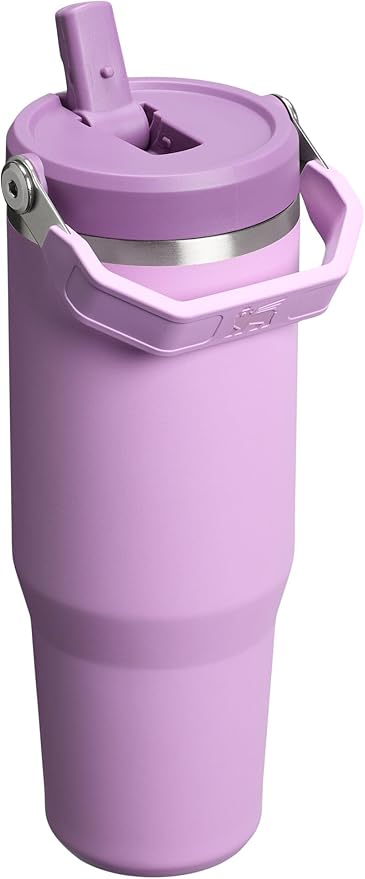 STANLEY IceFlow 2.0 Flip Straw Tumbler, 30 oz, Lilac | Easy Carry Handle | - Image 3