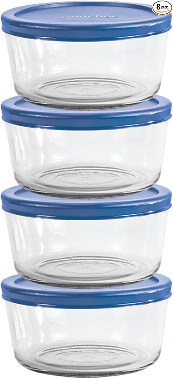 Anchor Hocking 2 Cup Glass Storage Containers by AnchorHocking