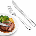 20-Piece Steak Knife and Dinner Fork Set by SANTUO