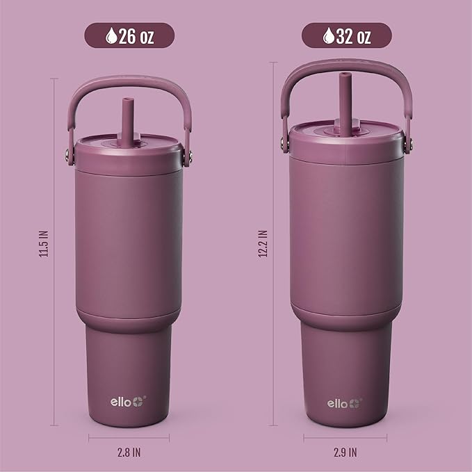 Ello Oasis Go+ 26oz Insulated Stainless Steel Tumbler - Image 7