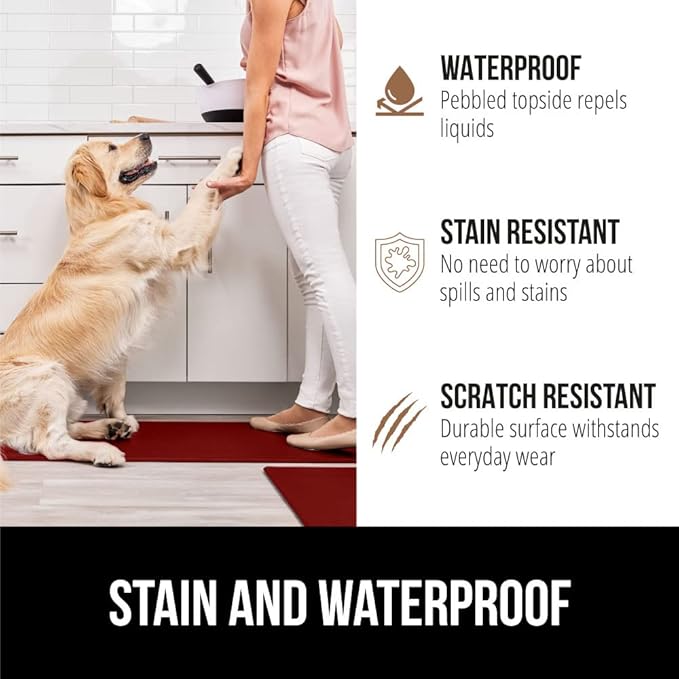 GORILLA GRIP Comfortable Cushioned Kitchen Mats - Image 4