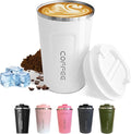 SPLMIFA Travel Coffee Mugs Leak-Proof, Reusable Coffee Cups by SPLMIFA