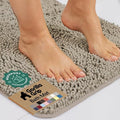 GORILLA GRIP Bath Rug Mat, Thick Soft Absorbent Chenille, Quick Dry Microfiber by Unknown