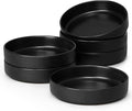 E-far Pasta Bowls Set of 6, 35oz Large Salad Bowl Plate by E-far