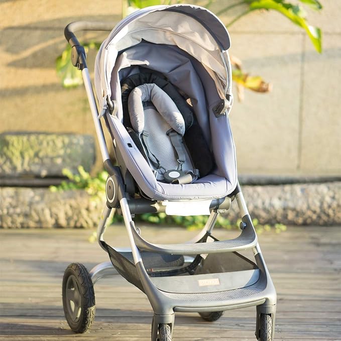 COOLBEBE Upgraded 3-in-1 Babybody Support for Newborn Infant Toddler - Extra Soft Car Seat Insert Cushion Pad, Perfect for Carseats, Strollers, Swings, Black