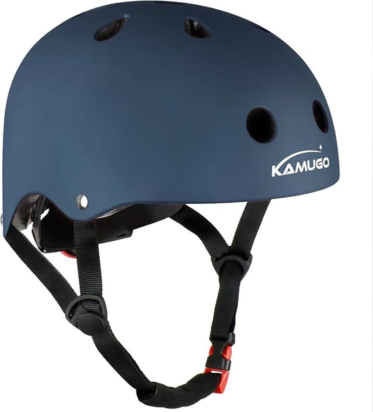 KAMUGO Kids Bike Helmet,Toddler Helmet Adjustable Kids Bicycle Helmet Girls Or Boys Ages 2-8/8-14 Years Old Multi-Sports for Cycling Skateboard Scooter