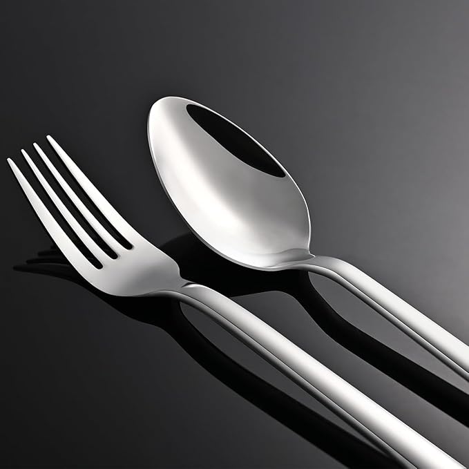Silverware Set, 5 Piece Flatware Cutlery Set - Image 6