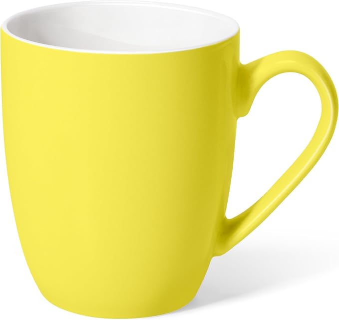 Urbanstrive 16 oz Large Coffee Mugs Set of 6 Ceramic Coffee Mug White Coffee - Image 9
