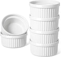 LE TAUCI Ramekins 16 OZ Oven Safe, Ceramic Souffle Dishes by LETAUCI