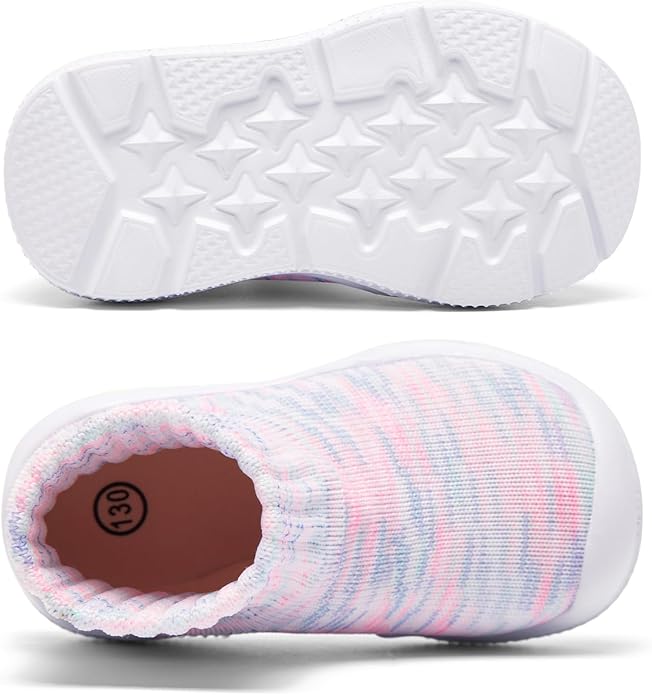 MORENDL Toddler Sock Shoes Baby Walking Shoes Infant Slippers Boys & Girls Non-Slip Sneakers