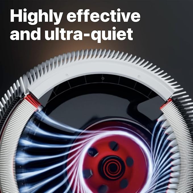 IQAir Atem X - 2-Pack - Smart Air Purifier for Large Room up to 3300 sq. ft., WiFi App Control, HyperHEPA Filters Viruses, Bacteria, Allergies, Asthma, Mold, Pets, Dust, Odor; Made in Germany