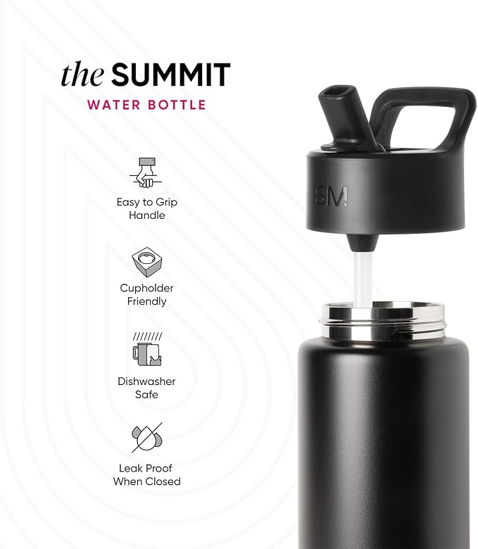 Simple Modern Kids Water Bottle & Toddler Cup | 18oz | Dinosaur | Insulated - Image 3