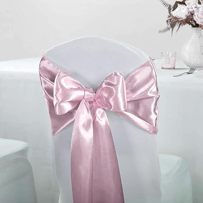 Pink Table Runners, 12x108 Inches, 15 Pack | Satin, Silk and Smooth Fabric - Image 2