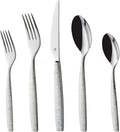 Engraved Silverware Set for 6 | 18/10 Stainless Steel Flatware by DANIALLI