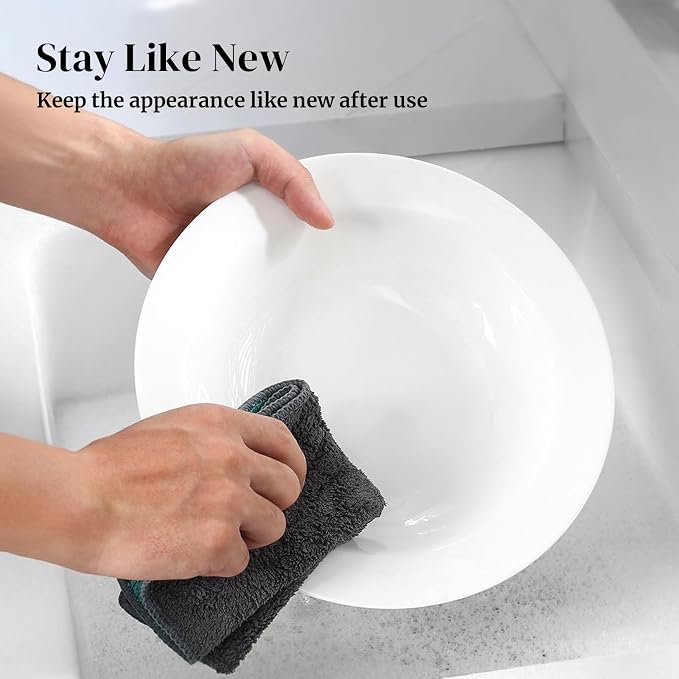 DOWAN Soup and Pasta Bowls Set of 4, 20 Ounces, Microwave & Dishwasher Safe - Image 8