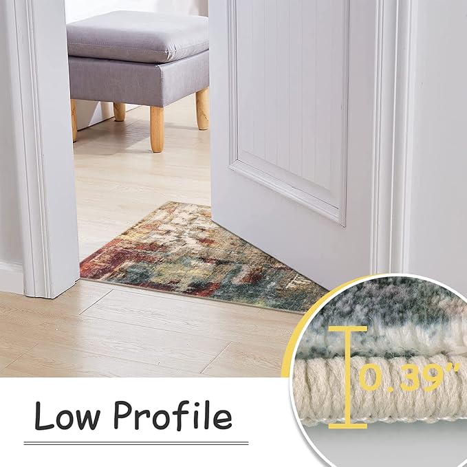 Lahome Kitchen Rugs, 2x4 Washable Rug - Image 5