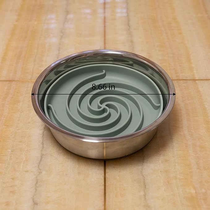 Bifeaw Slow Feeder Dog Bowls, Dishwasher Microwave Safe Silicone Puppy Puzzle - Image 5