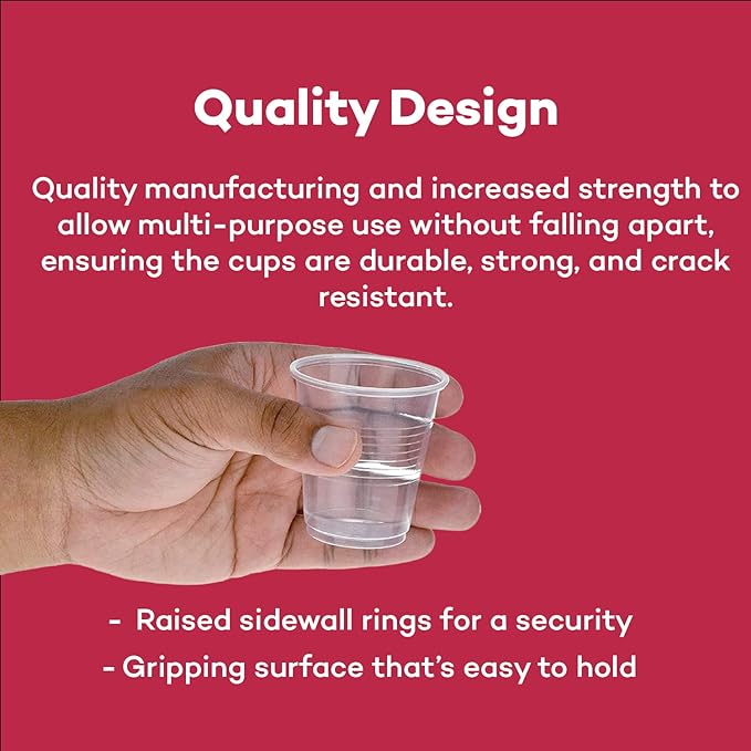 Dealmed 5 oz Disposable Plastic Cups - Image 6