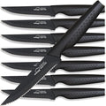 Steak Knives, Steak Knives Set of 8, Stainless Steel Steak Knife Set, Serrated by Amorston
