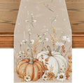 Artoid Mode 210 GSM Fall Table Runner 13x48 Inch Home Party Decor | Pumpkins by ArtoidMode