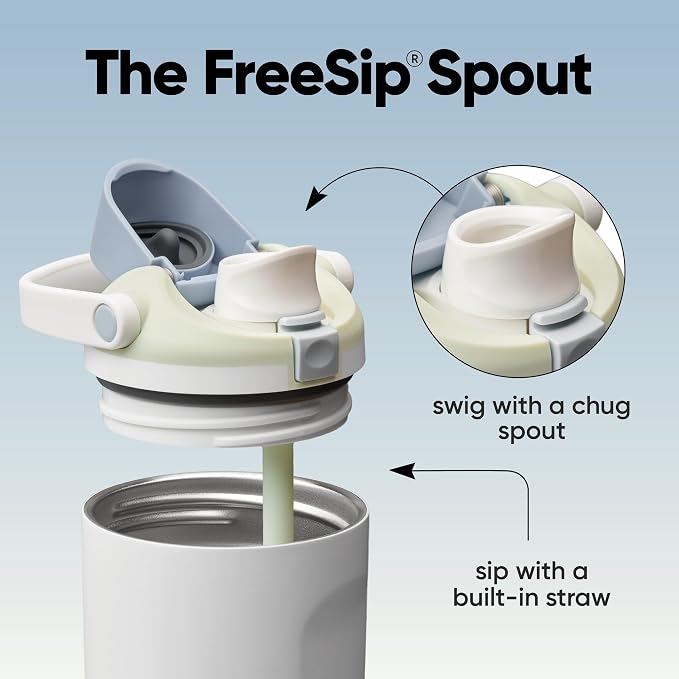 Owala FreeSip Sway Stainless Steel Water Bottle 30 oz Iced Breeze - Image 2