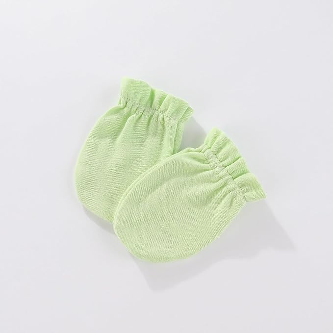 Unisex Baby Cotton Scratch Mittens For Newborn Baby Boys Girls Mittens Accessory 0-6 Months