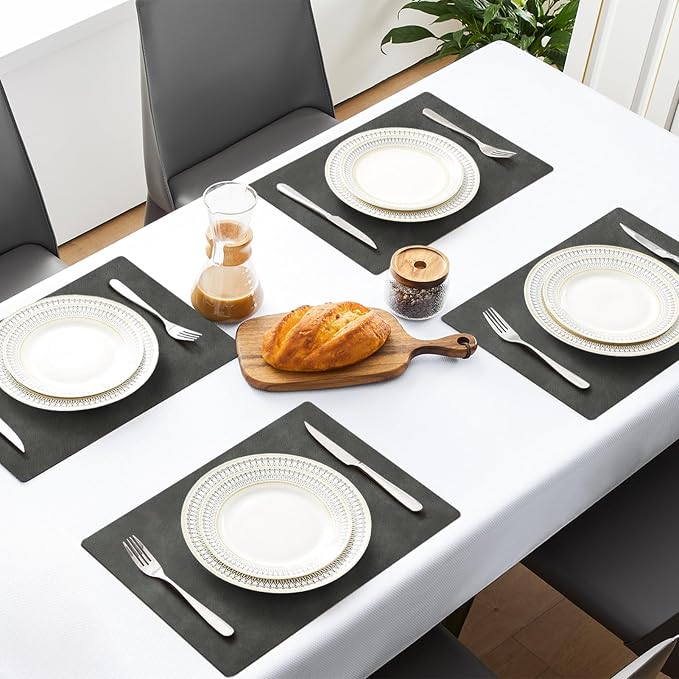 MOSAYT Vinyl Placemats Set of 6-12 X 17 Inch - Image 2