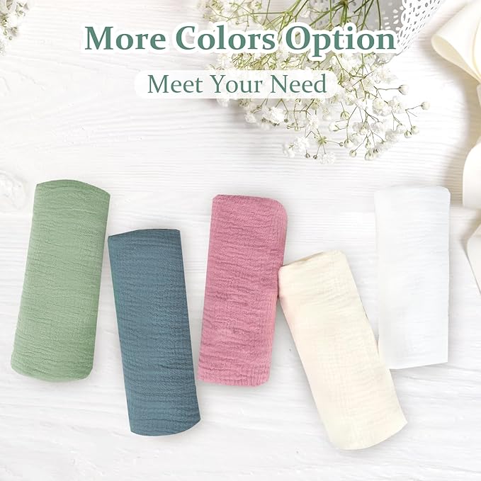 Hooyax Muslin Baby Lounger Cover, 100% Cotton Durable Newborn Lounger Cover, Soft and Breathable Infant Lounger Cover for Boys Girls, Covers Only (Green)