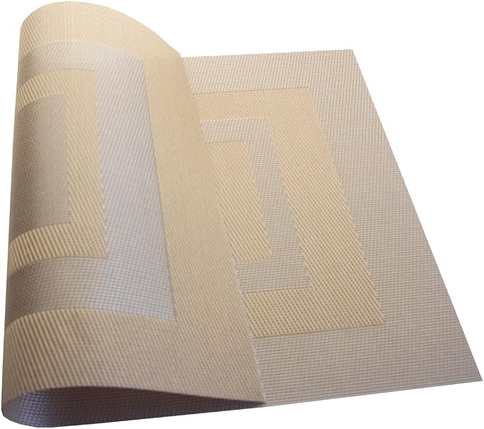 PIGCHCY Placemats Set of 12 Washable Durable Place Mats Vinyl Heat Resistant - Image 4
