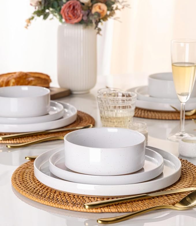 AmorArc Stoneware Dinnerware Sets - Image 9