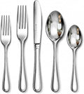 NICE KITCHEN Silverware Set for 8, 40 Piece Heavy Duty Cutlery Set | Mirror by Nice+Kitchen