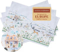 Maison d' Hermine Placemats Set of 4 Reusable 100% Cotton | Cloth Place Mats by MaisondHermine