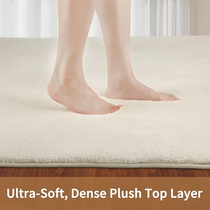 Sour Lemon 9x12 Area Rugs for Living Room, Soft Large Area Rug Fluffy Rugs for - Image 3