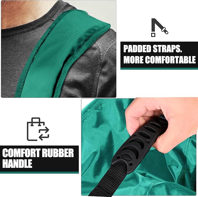 Car Seat Travel Bag for Airplane, Large Car Seat Bags for Air Travel with Comfort Padded Straps, Gate Check Storage Bag/Backpack for Carseat Airport, Carseat Cover Travel - Baby Travel Essential