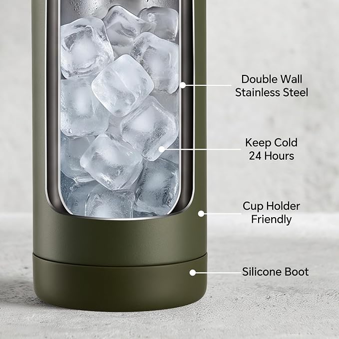 Fijinhom 18 oz Insulated Water Bottle - Image 3