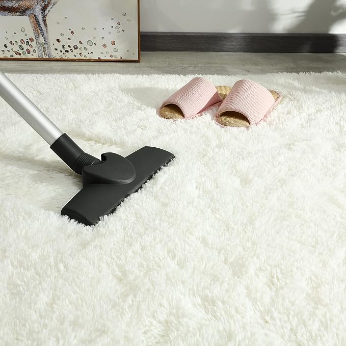 Andecor Soft Fluffy Bedroom Rugs, 8 x 10 Feet Indoor Shaggy Plush Area Rug - Image 7