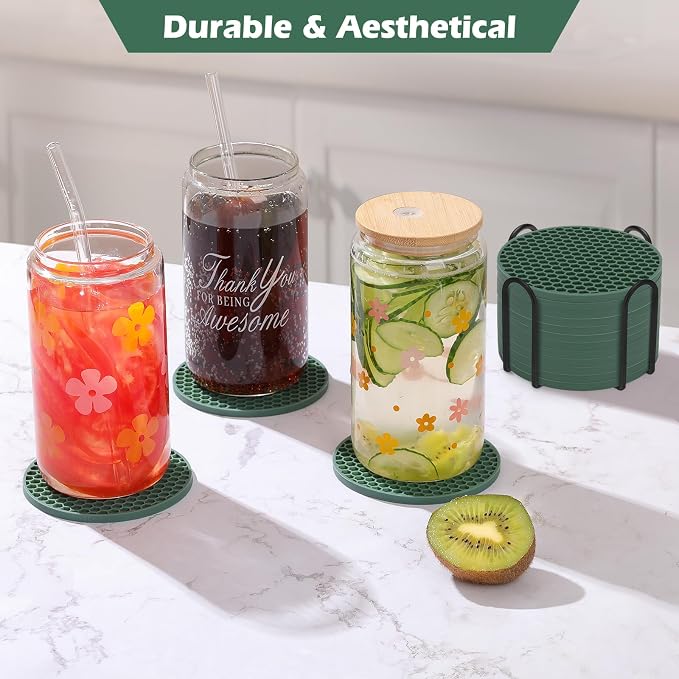 Silicone Coaster Set of 16 - Image 3