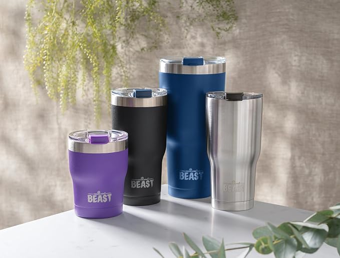 Beast 40 oz Tumbler Stainless Steel Vacuum Insulated Coffee Ice Cup Double Wall - Image 3